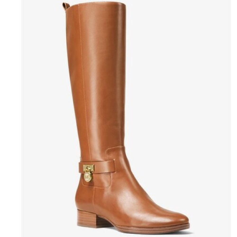 BNIB Michael Kors Ryan boot in luggage